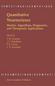 Quantitative Neuroscience : Models, Algorithms, Diagnostics, and Therapeutic Applications (Biocomputing)