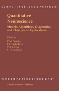 Quantitative Neuroscience : Models, Algorithms, Diagnostics, and Therapeutic Applications (Biocomputing)