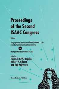 Proceedings of the Second ISAAC Congress : Volume 1: This project has been executed with Grant No. 11-56 from the Commemorative Association for the Japan World Exposition (1970) (International Society for Analysis, Applications and Computation)