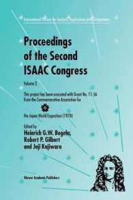 Proceedings of the Second ISAAC Congress : Volume 2: This project has been executed with Grant No. 11-56 from the Commemorative Association for the Japan World Exposition (1970) (International Society for Analysis, Applications and Computation)