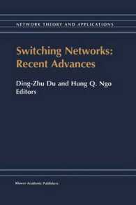 Switching Networks: Recent Advances (Network Theory and Applications)
