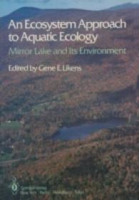 An Ecosystem Approach to Aquatic Ecology : Mirror Lake and Its Environment