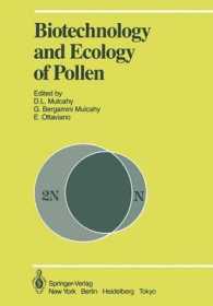 Biotechnology and Ecology of Pollen : Proceedings of the International Conference on the Biotechnology and Ecology of Pollen, 911 July, 1985, Universi