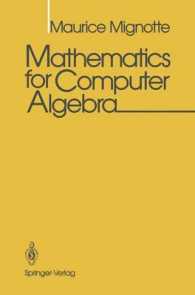 Mathematics for Computer Algebra （Reprint）