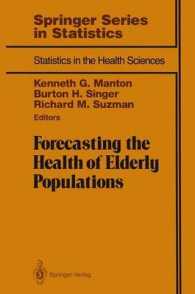 Forecasting the Health of Elderly Populations (Statistics for Biology and Health) （Reprint）