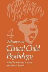Advances in Clinical Child Psychology : Volume 4 (Advances in Clinical Child Psychology)