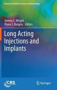 Long Acting Injections and Implants (Advances in Delivery Science and Technology)