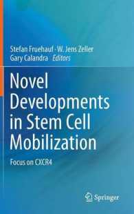 Novel Developments in Stem Cell Mobilization : Focus on CXCR4