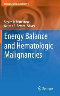 Energy Balance and Hematologic Malignancies (Energy Balance and Cancer) 〈Vol. 5〉