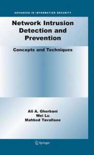 Network Intrusion Detection and Prevention : Concepts and Techniques (Advances in Information Security)