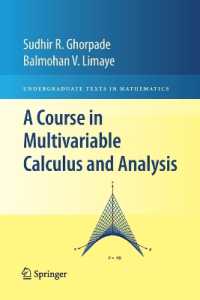 A Course in Multivariable Calculus and Analysis (Undergraduate Texts in Mathematics)