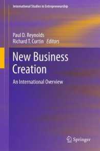 New Business Creation : An International Overview (International Studies in Entrepreneurship) （2011）