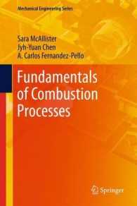 Fundamentals of Combustion Processes (Mechanical Engineering Series) （2011）