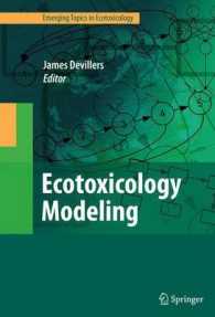 Ecotoxicology Modeling (Emerging Topics in Ecotoxicology)