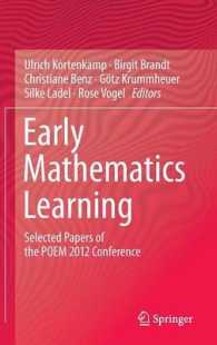 Early Mathematics Learning -- Hardback