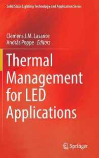 Thermal Management for LED Applications (Solid State Lighting Technology and Application Series) （2014）