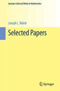 Selected Papers (Springer Collected Works in Mathematics) （Reprint 2013 of the 2000）