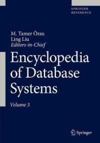 Encyclopedia of Database Systems (10-Volume Set) : Includes Digital Download （2ND）