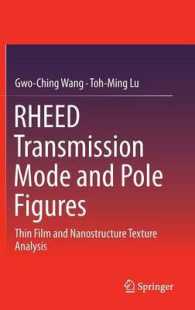 RHEED Transmission Mode and Pole Figures : Thin Film and Nanostructure Texture Analysis （2014）