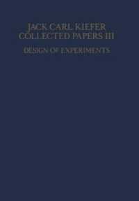 Collected Papers III : Design of Experiments （1985）