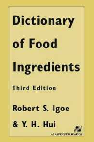 Dictionary of Food and Ingredients （3RD）