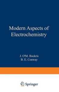 Modern Aspects of Electrochemistry : No. 8 (Modern Aspects of Electrochemistry) （1972）