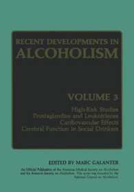 Recent Developments in Alcoholism : Volume 3