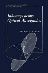 Inhomogeneous Optical Waveguides (Optical Physics and Engineering)