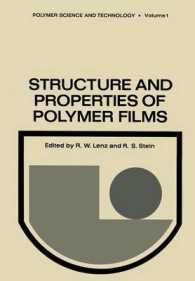 Structure and Properties of Polymer Films : Based upon the Borden Award Symposium in Honor of Richard S. Stein, sponsored by the Division of Organic Coatings and Plastics Chemistry of the American Chemical Society, and held in Boston, Massachusetts,