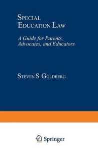 Special Education Law : A Guide for Parents, Advocates, and Educators
