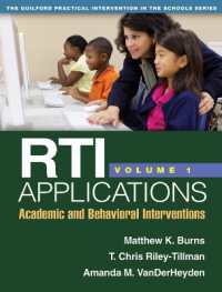 RTI Applications, Volume 1 : Academic and Behavioral Interventions (The Guilford Practical Intervention in the Schools Series)