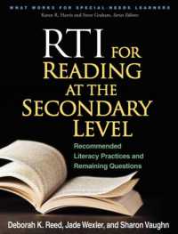 RTI for Reading at the Secondary Level : Recommended Literacy Practices and Remaining Questions (What Works for Special-needs Learners)