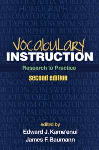 Vocabulary Instruction : Research to Practice （2ND）