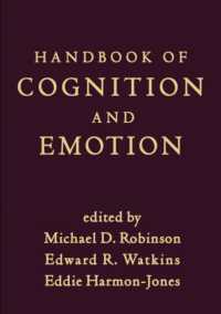 認知と情動ハンドブック<br>Handbook of Cognition and Emotion