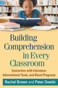 Building Comprehension in Every Classroom : Instruction with Literature, Informational Texts, and Basal Programs