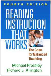 Reading Instruction That Works， Fourth Edition : The Case for Balanced Teaching