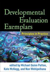 事例で学ぶ発展的評価<br>Developmental Evaluation Exemplars : Principles in Practice
