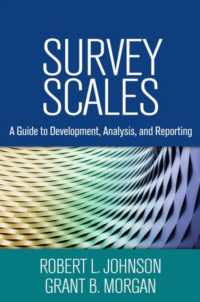 Survey Scales : A Guide to Development, Analysis, and Reporting