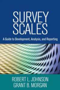 Survey Scales : A Guide to Development, Analysis, and Reporting