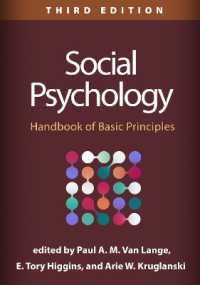 社会心理学（第３版）<br>Social Psychology, Third Edition （3RD）