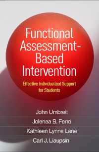Functional Assessment-Based Intervention : Effective Individualized Support for Students