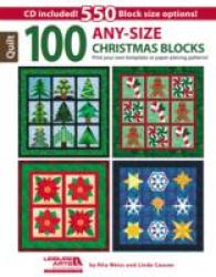 100 Any-size Christmas Blocks : Print Your Own Templates or Paper-piecing Patterns! （PAP/CDR）