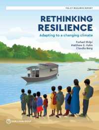 Rethinking Resilience : Adapting to a Changing Climate (Policy Research Reports)