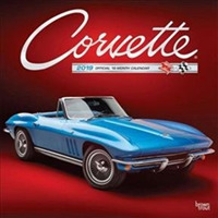 Corvette 2019 Calendar （16M WAL）
