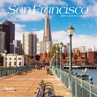 San Francisco 2019 Calendar （16M MIN WA）
