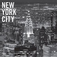 New York City Black & White 2019 Calendar （16M WAL MU）