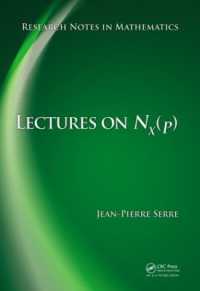 Lectures on N_X(p) (Research Notes in Mathematics)