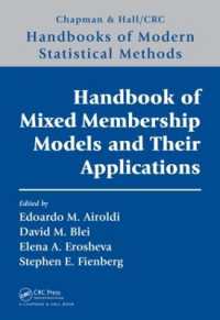 Handbook of Mixed Membership Models and Their Applications (Chapman & Hall/crc Handbooks of Modern Statistical Methods)
