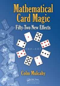 Mathematical Card Magic : Fifty-Two New Effects (Ak Peters/crc Recreational Mathematics Series)