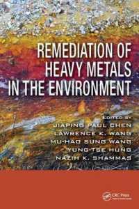 Remediation of Heavy Metals in the Environment (Advances in Industrial and Hazardous Wastes Treatment)